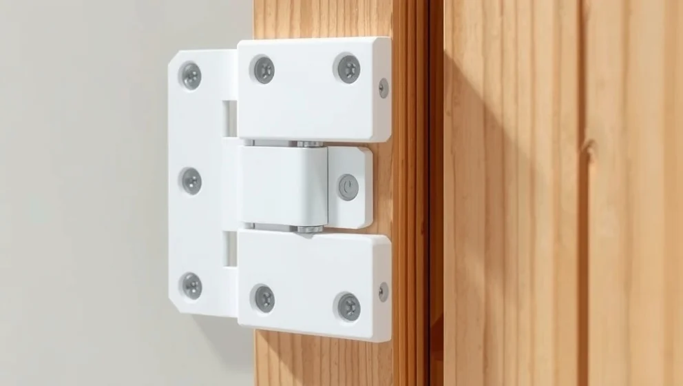 Gångjärn Swedoor innerdörr snap-in vit