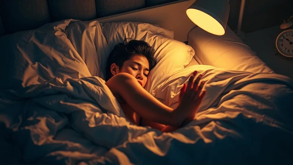 Varför får jag kryper i kroppen när jag ska sova